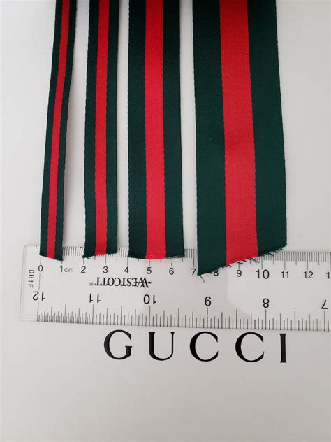 gucci red green ribbon|Gucci ribbon by the yard.